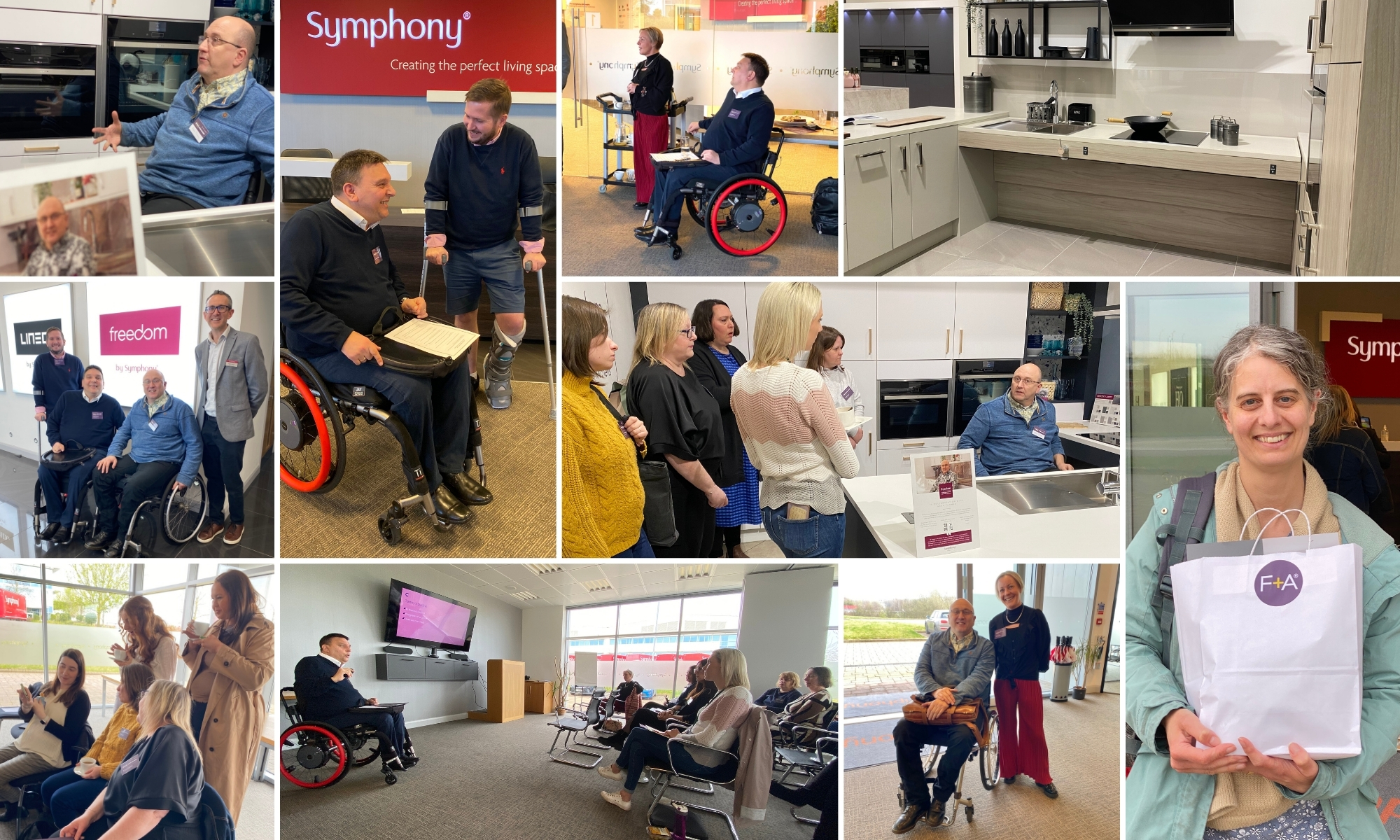 Images from the Living with a Spinal Cord Injury Training Day - 26 March 2024